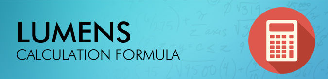 Lumens calculation formula