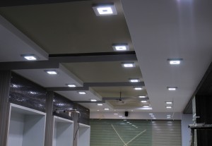 LED Downlight in Showroom          