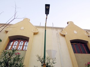 LED Street light in Residential area           
