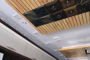 12W Cubie LED Downlight in a showroom      